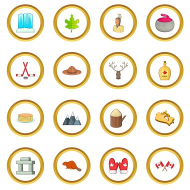 Kanada simgeler daire