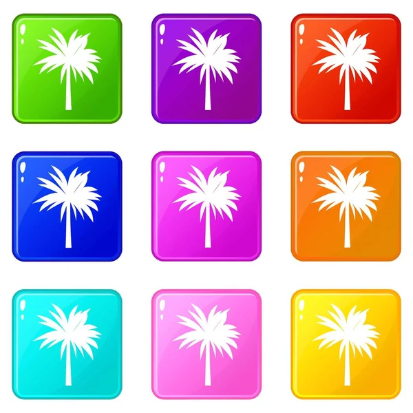 Palm Icons 9 set