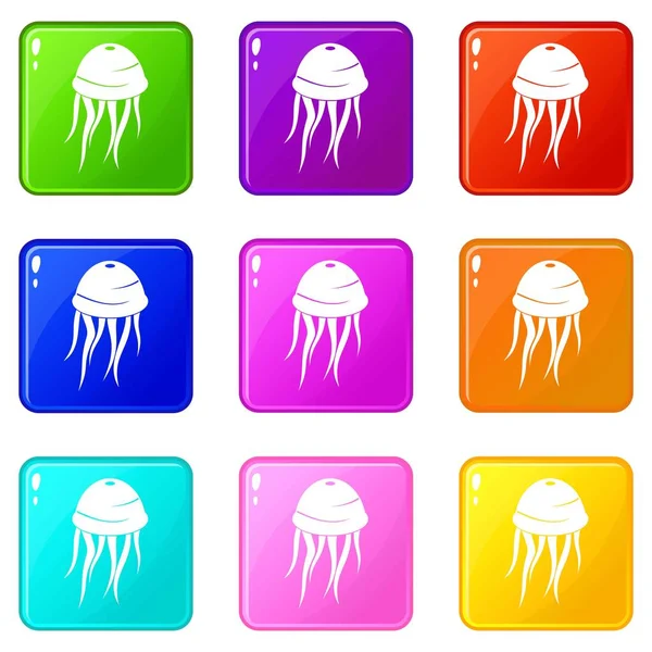 Denizanası Icons 9 set
