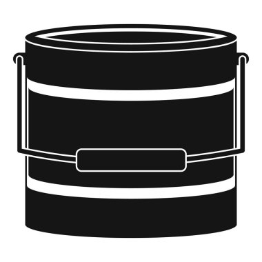 Kova kutsal kişilerin resmi, basit tarzı