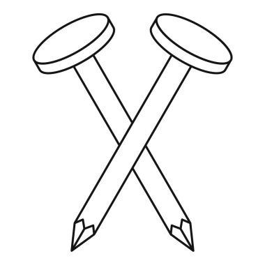 Tırnak simgesi, anahat stili