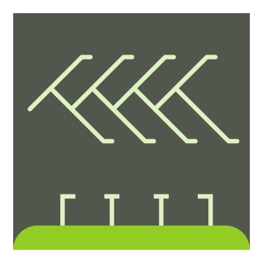 Park simgesi, karikatür tarzı