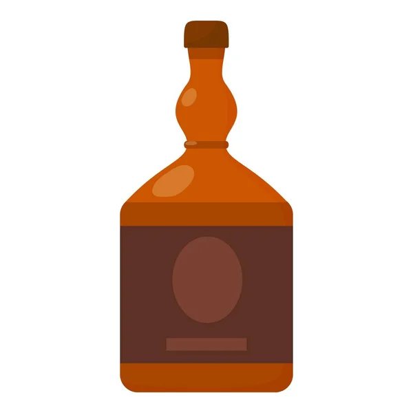 Icône cognac, style dessin animé — Image vectorielle