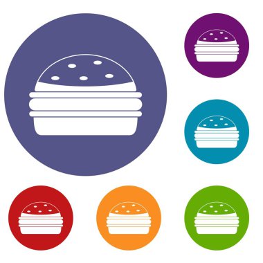 Burger Icons set