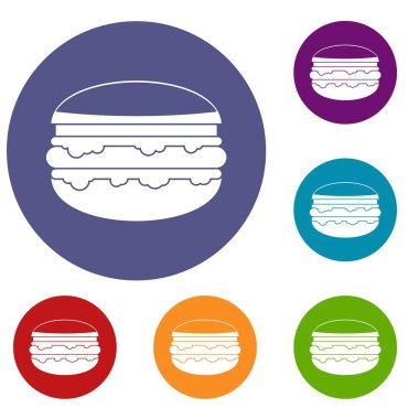 Burger Icons set