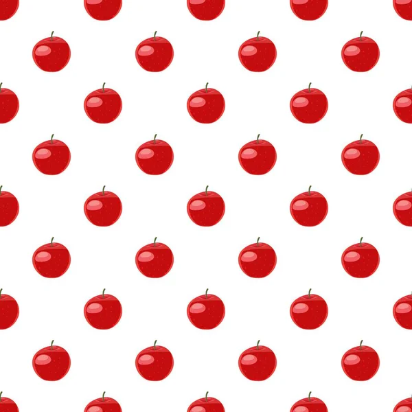 Modèle de pomme rouge — Image vectorielle