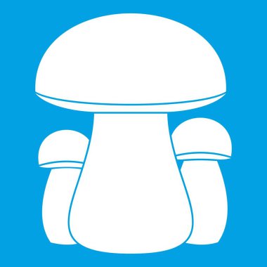 Mantar simgesi Beyaz