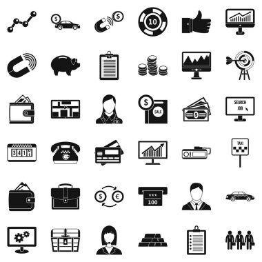 İş güvenli simgeler kümesi, basit tarzı