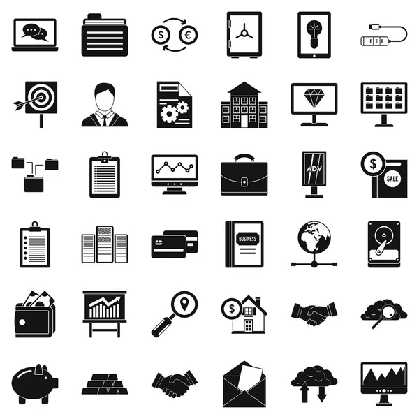 Emanet iş simgeler kümesi, basit tarzı