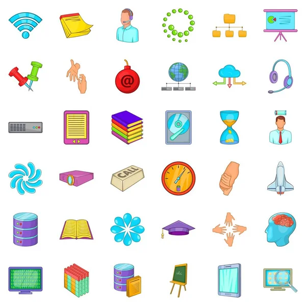 İş Atölyesi simgeler ayarla, tarzı çizgi film