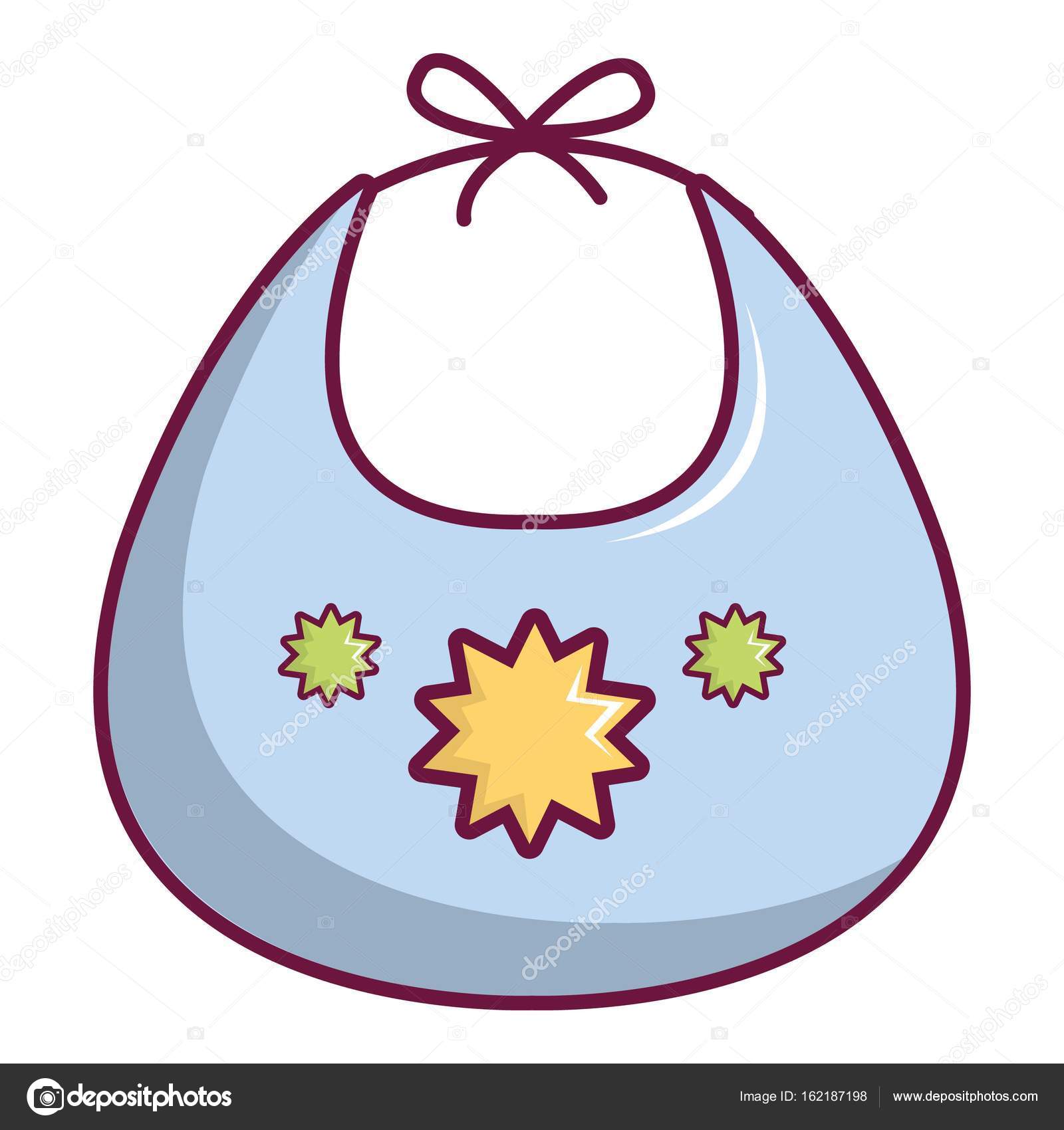 cartoon bib