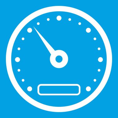 Hız göstergesi simgesi Beyaz