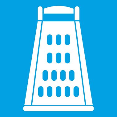 Mutfak rende simgesi Beyaz