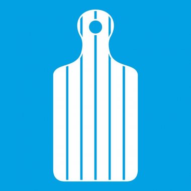 Kesme tahtası simgesi Beyaz