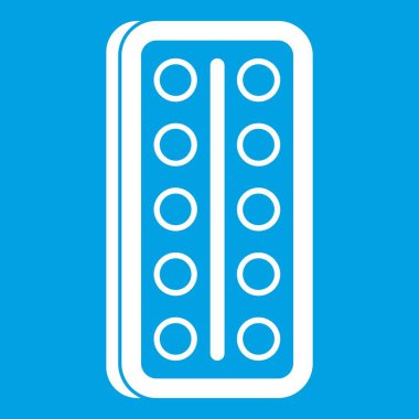 Suluboya fırça simgesi beyaz bir kutu içinde