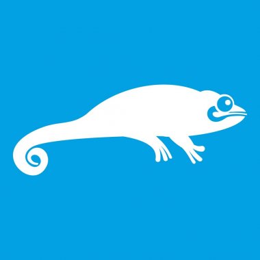 Bukalemun simgesi Beyaz