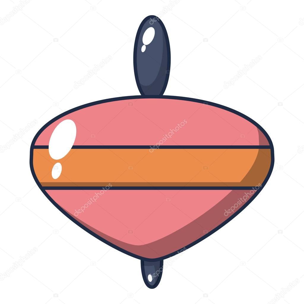 Whirligig toy icon. Cartoon illustration of whirligig toy vector icon for web design