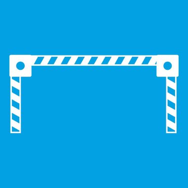 Bariyer simgesi Beyaz