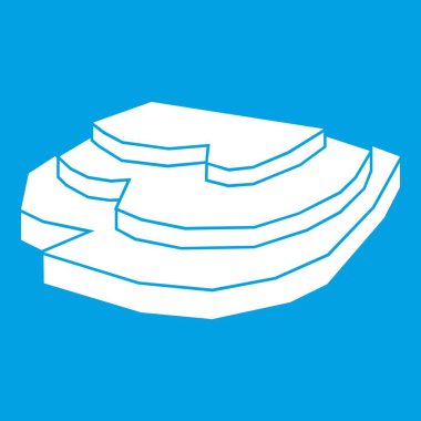 Pirinç alan simgesi Beyaz