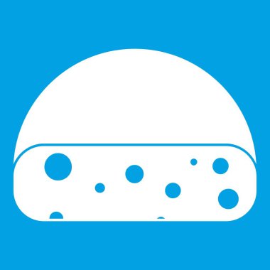 Hollanda peynir simgesi Beyaz