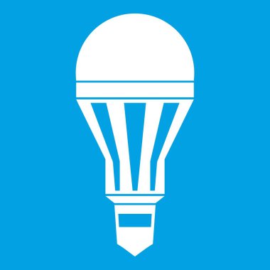 LED ampul simgesi Beyaz