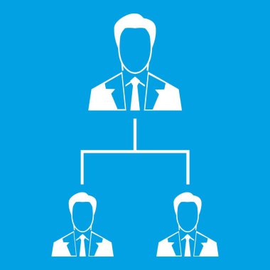 Şirket yapısı simgesi Beyaz