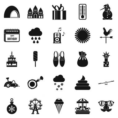 Peristil Icons set, basit tarzı