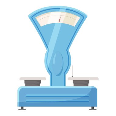 Eski ölçekler simgesi, karikatür tarzı