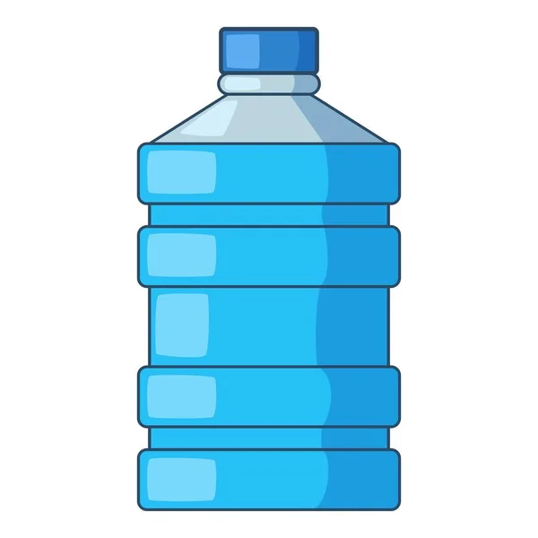 Duża butelka wody ikony, stylu cartoon — Wektor stockowy