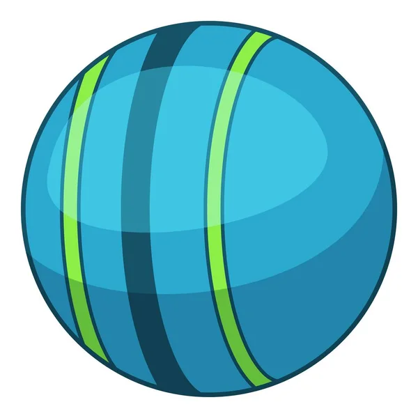 Trener powerball ikona, stylu cartoon — Wektor stockowy