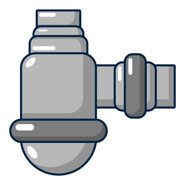 Water sewer sump icon, cartoon style — Stock Vector