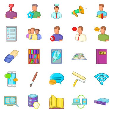 Havale Icons set, karikatür tarzı