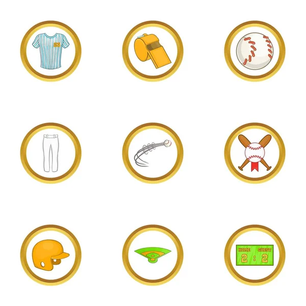 Spor oyun simgeleri ayarla, tarzı çizgi film