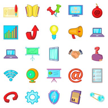 Yöneticisi simgeler kümesi, karikatür tarzı