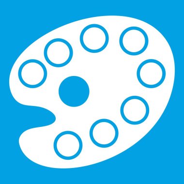 Resim paleti simgesi Beyaz