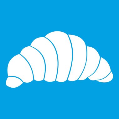 Kruvasan simgesi Beyaz