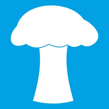 Mantar simgesi Beyaz