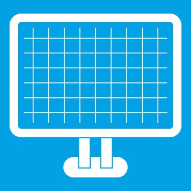 Bilgisayar monitör simgesini beyaz