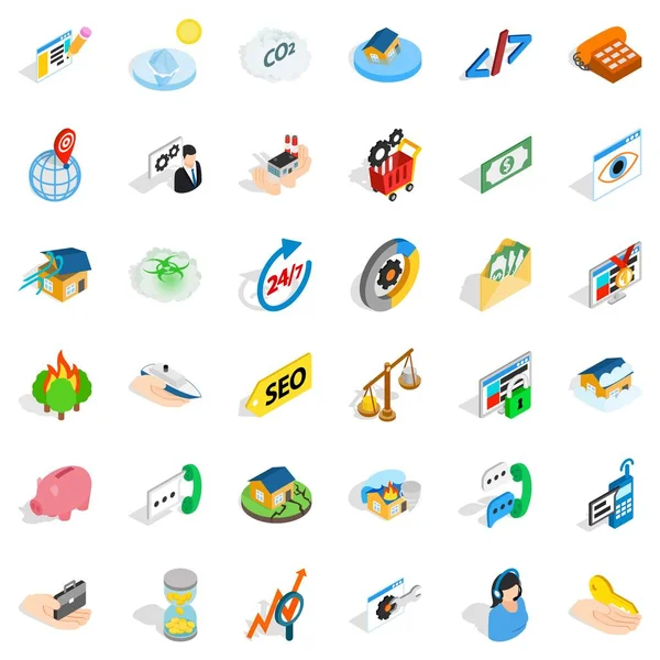 Formu simgeler kümesi, izometrik stil yazma