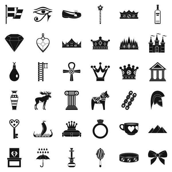 Simgeler kümesi, basit tarzı taç