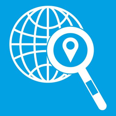 Küre, harita işaretçi ve Büyüteç camı