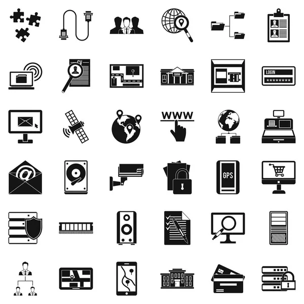 Veri güvenlik simgeler kümesi, basit tarzı