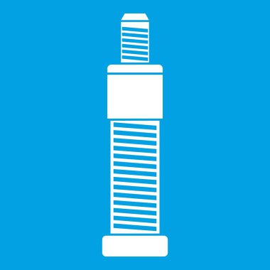 Vida ve cıvata simgesi Beyaz