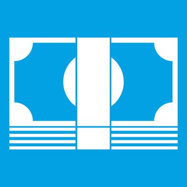 İsviçre Frangı banknot simgesi Beyaz