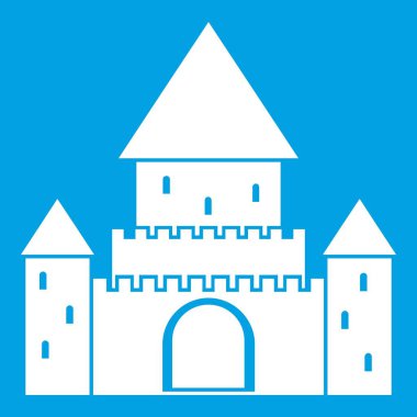 Chillon Castle, İsviçre simgesi Beyaz