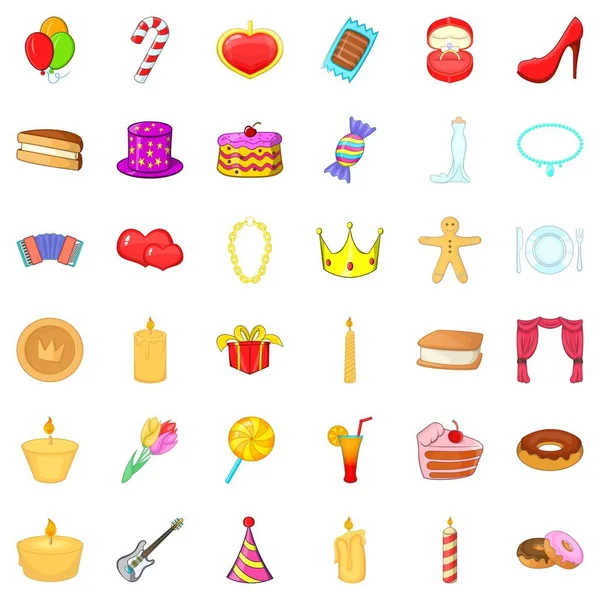 Sunum simgeler kümesi, karikatür tarzı