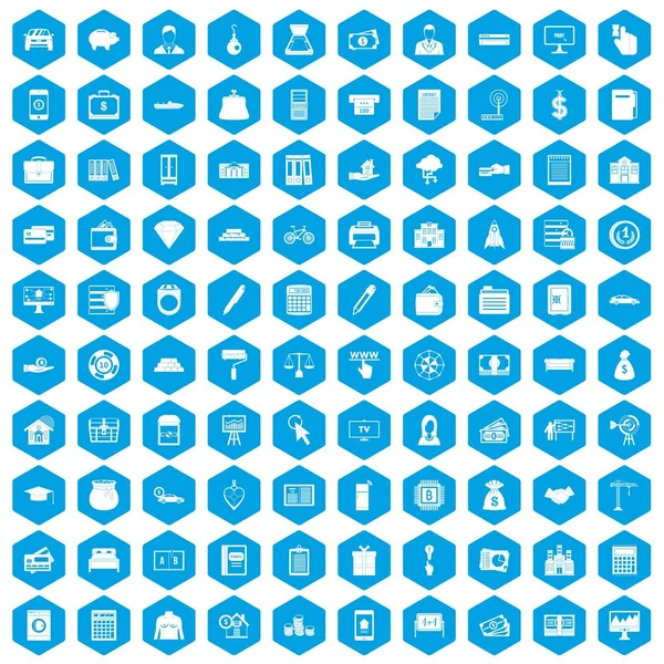 100 kredi simgeleri mavi ayarla