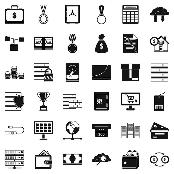 İş simgeler kümesi, basit tarzı