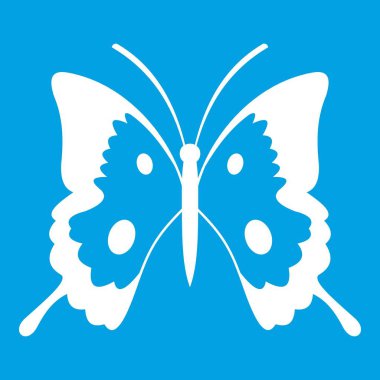 Kelebek simgesi Beyaz