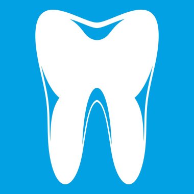 İnsan dişi simgesi Beyaz